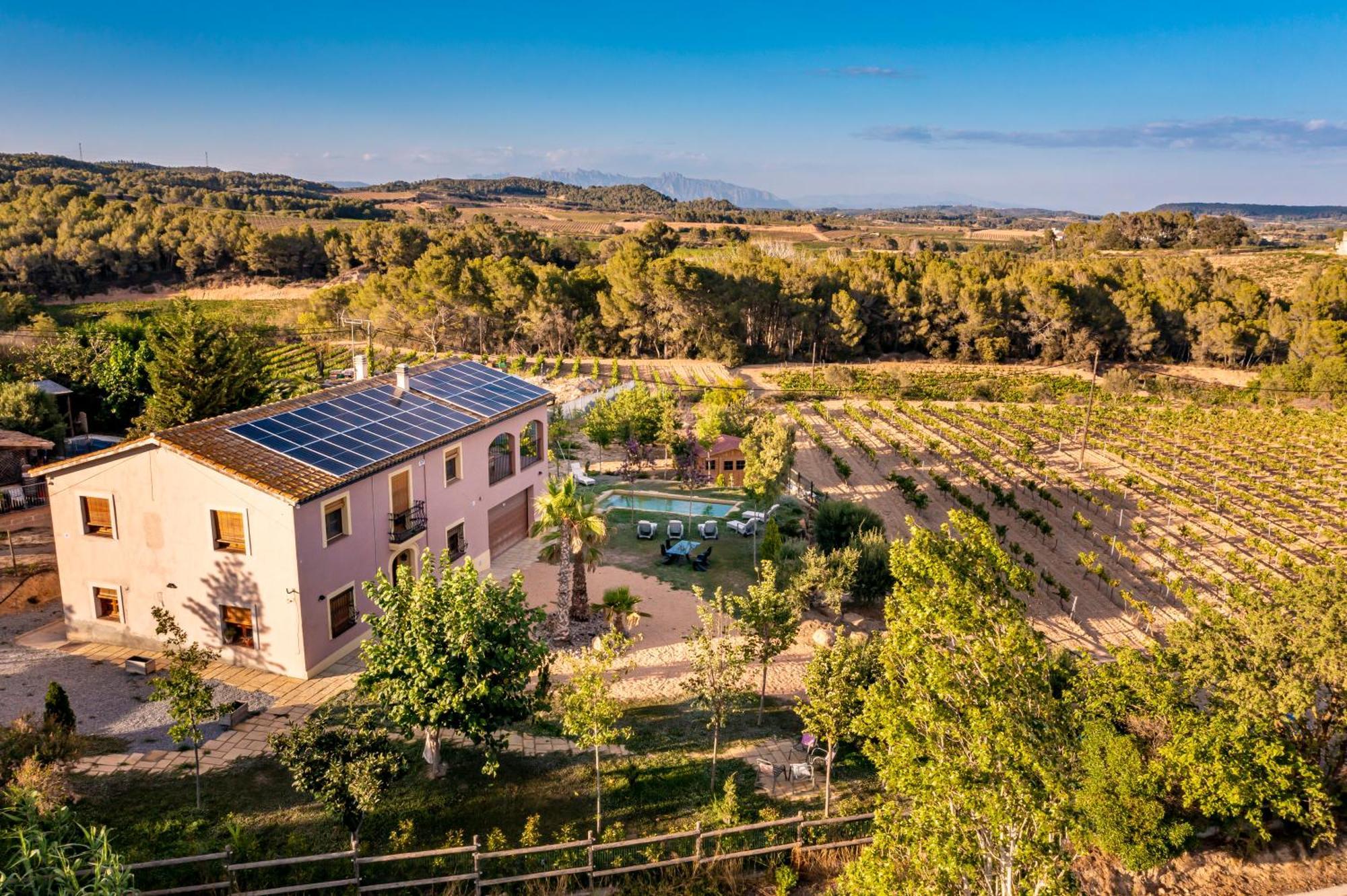 Masia Cal Magi Villa Font-Rubi Exterior foto